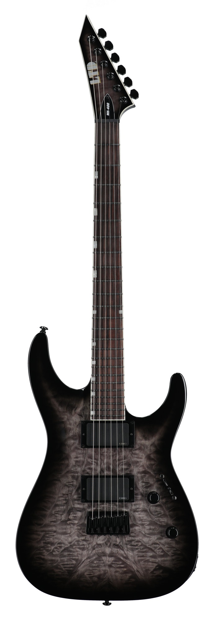 ESP LTD MH-400HT Electric Guitar See Thru Black Sunburst