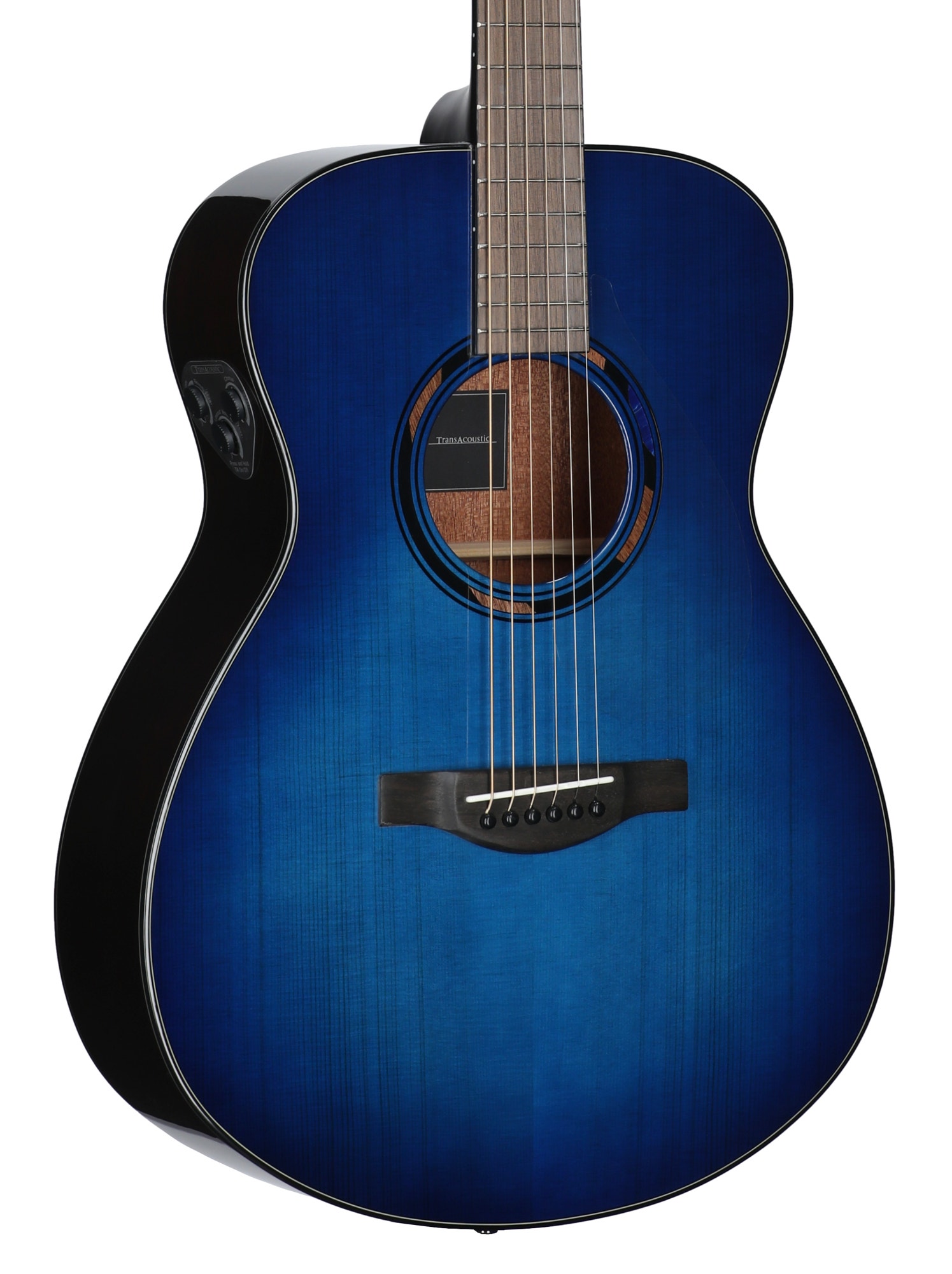 Yamaha TAS 1 E Transacoustic Concert Acoustic Electric Guitar with Bag UltraMarine