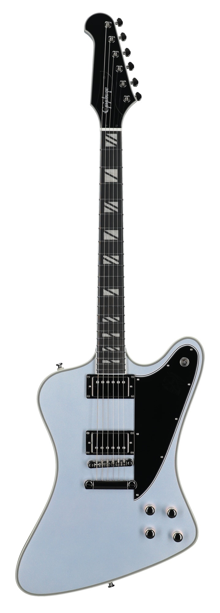 Epiphone Futura Firebird Custom Guitar with Bag Quicksilver Shift