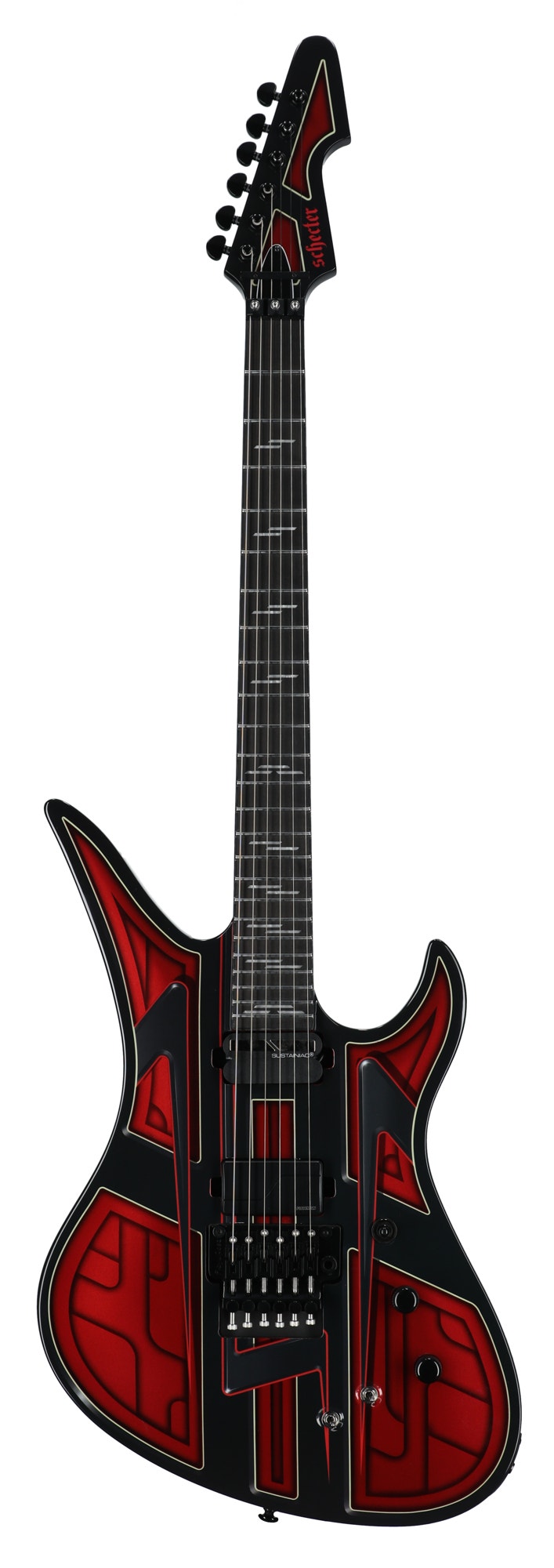 Schecter Avenger FR-S Przym Vespid Electric Guitar Metallic Red