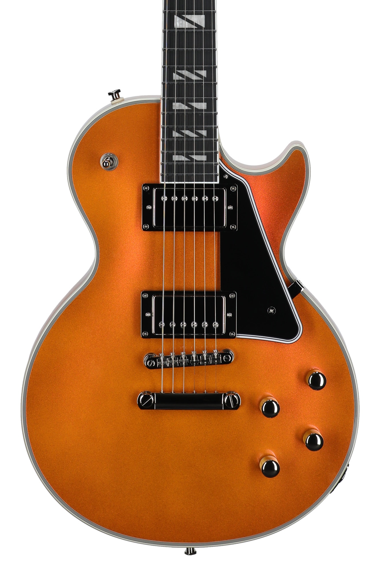 Epiphone Futura Les Paul Custom Guitar with Bag Firestorm Shift View 2