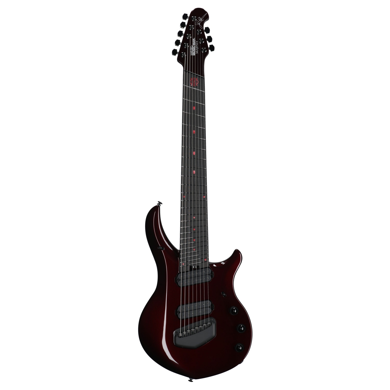 Music Man Majesty 8 Premium Select Carnelian Red View 1