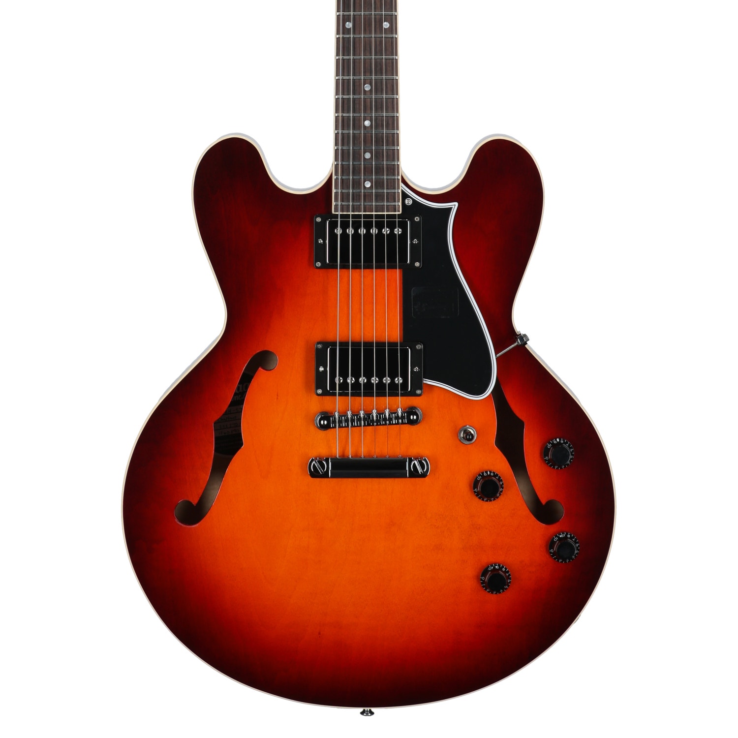 Heritage Standard II H-535 Electric Guitar with Case Chestnut Burst View 2