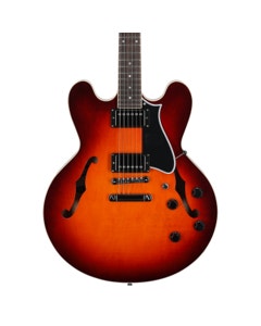 Heritage Standard II H-535 Electric Guitar with Case Chestnut Burst View 2