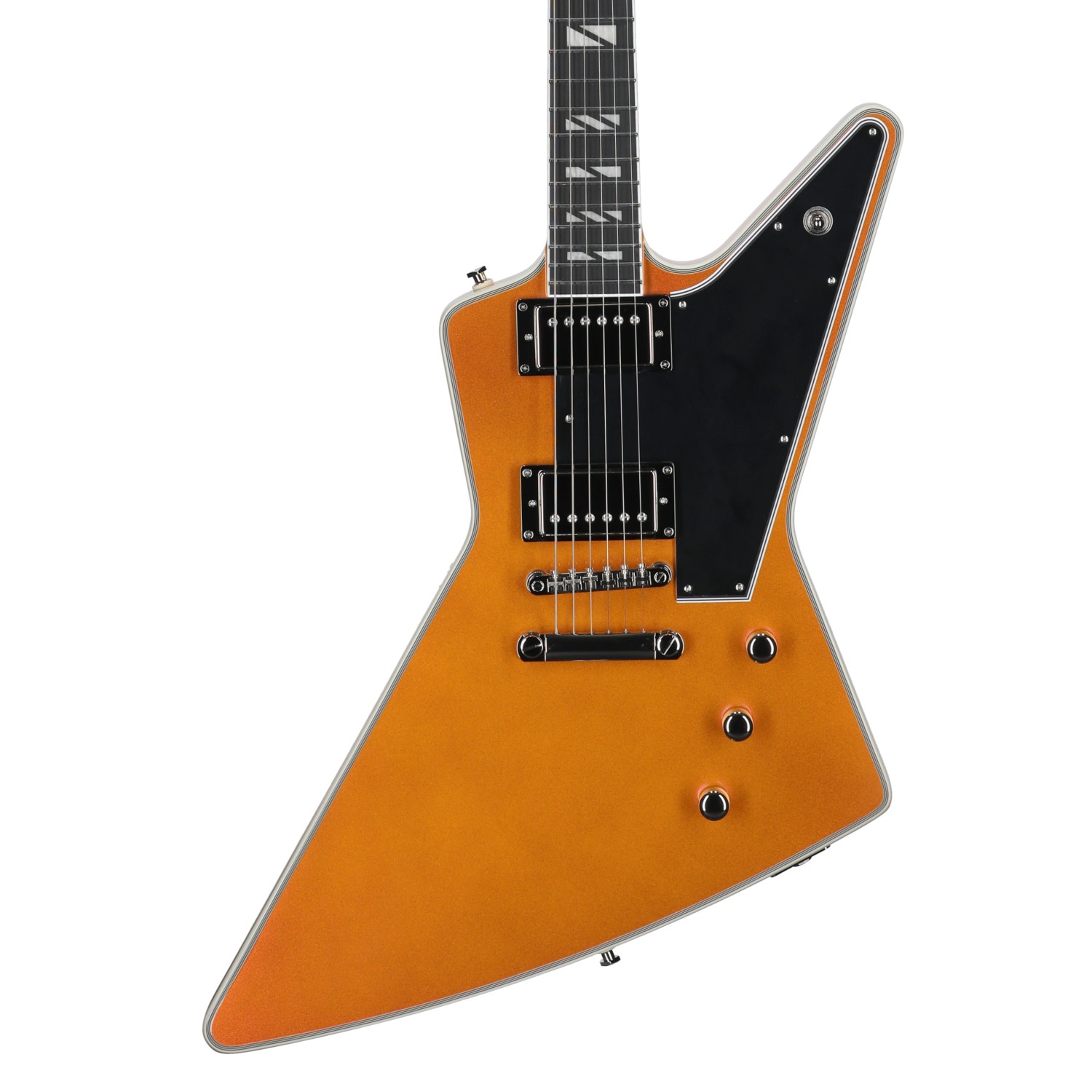 Epiphone Futura Explorer Custom Guitar with Bag Firestorm Shift View 2