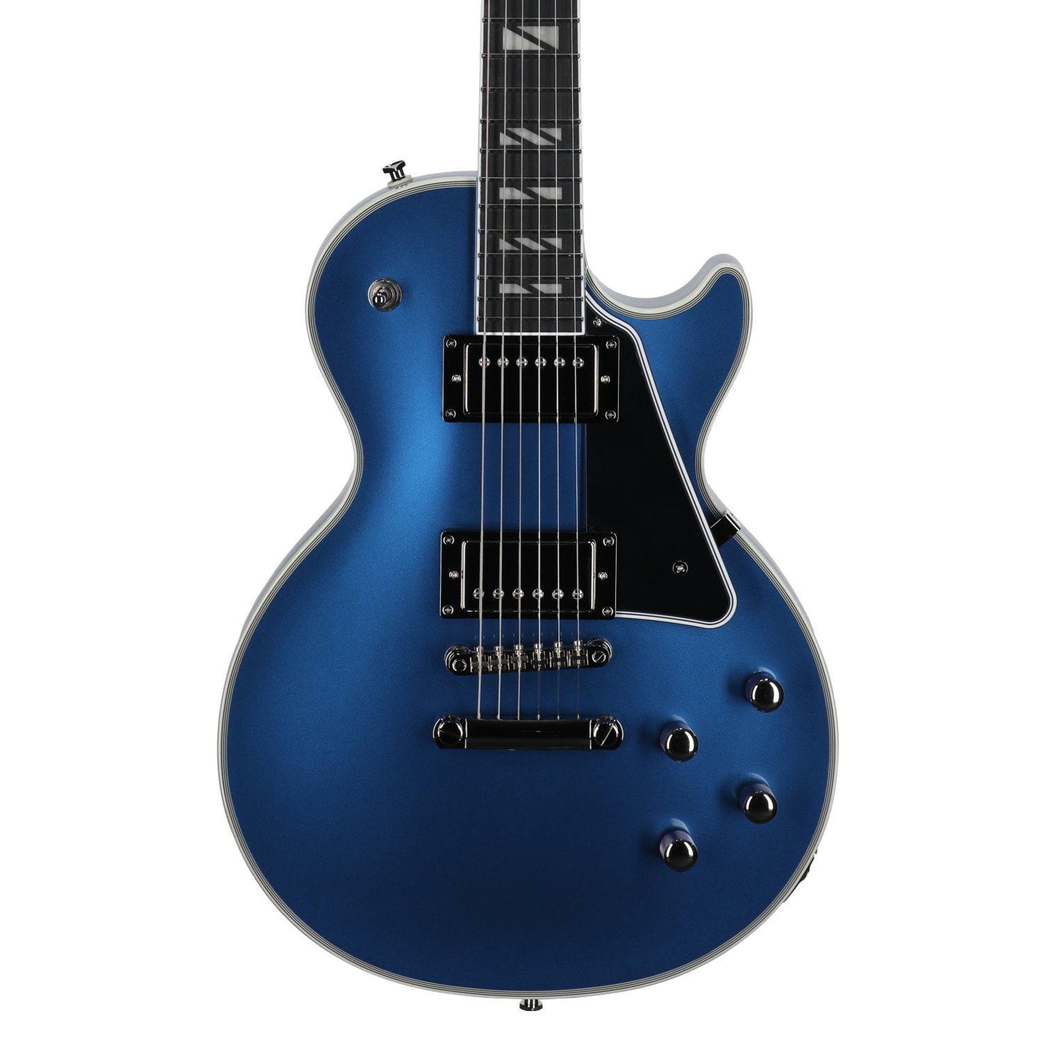 Epiphone Futura Les Paul Custom Guitar with Bag Twilight Shift View 2