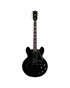 Epiphone Inspired by Gibson Custom 1962 ES-335 Reissue Guitar with Case Aged Ebony