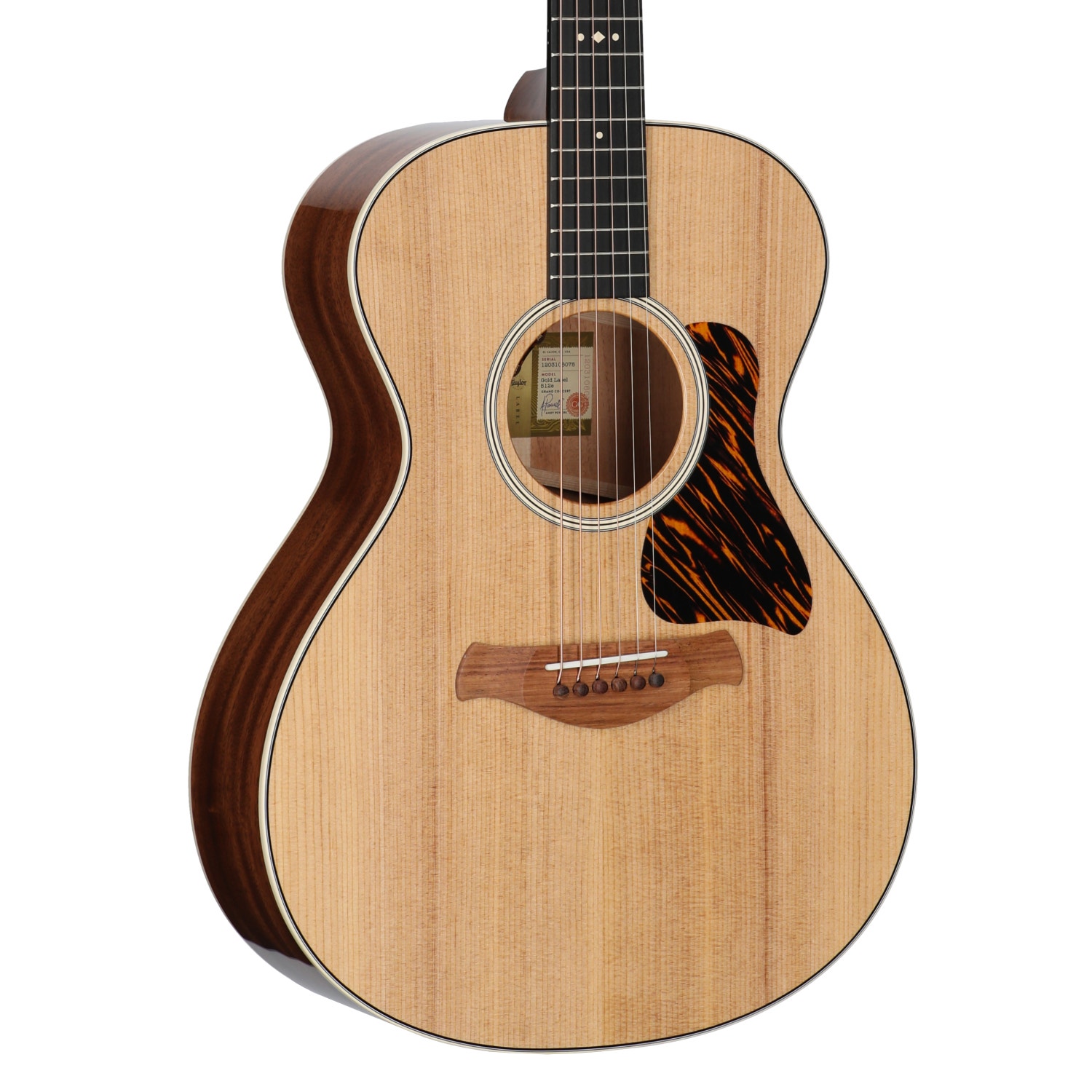 Taylor Gold Label 512e Acoustic Electric Guitar with Case Natural