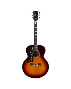 Epiphone Inspired by Gibson Custom Pre-War SJ-200 Rosewood A/E Left-Handed with Case Vintage Sunburst