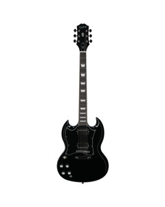 Epiphone Inspired by Gibson SG Standard Left-Handed Transparent Guitar with Gig Bag Ebony