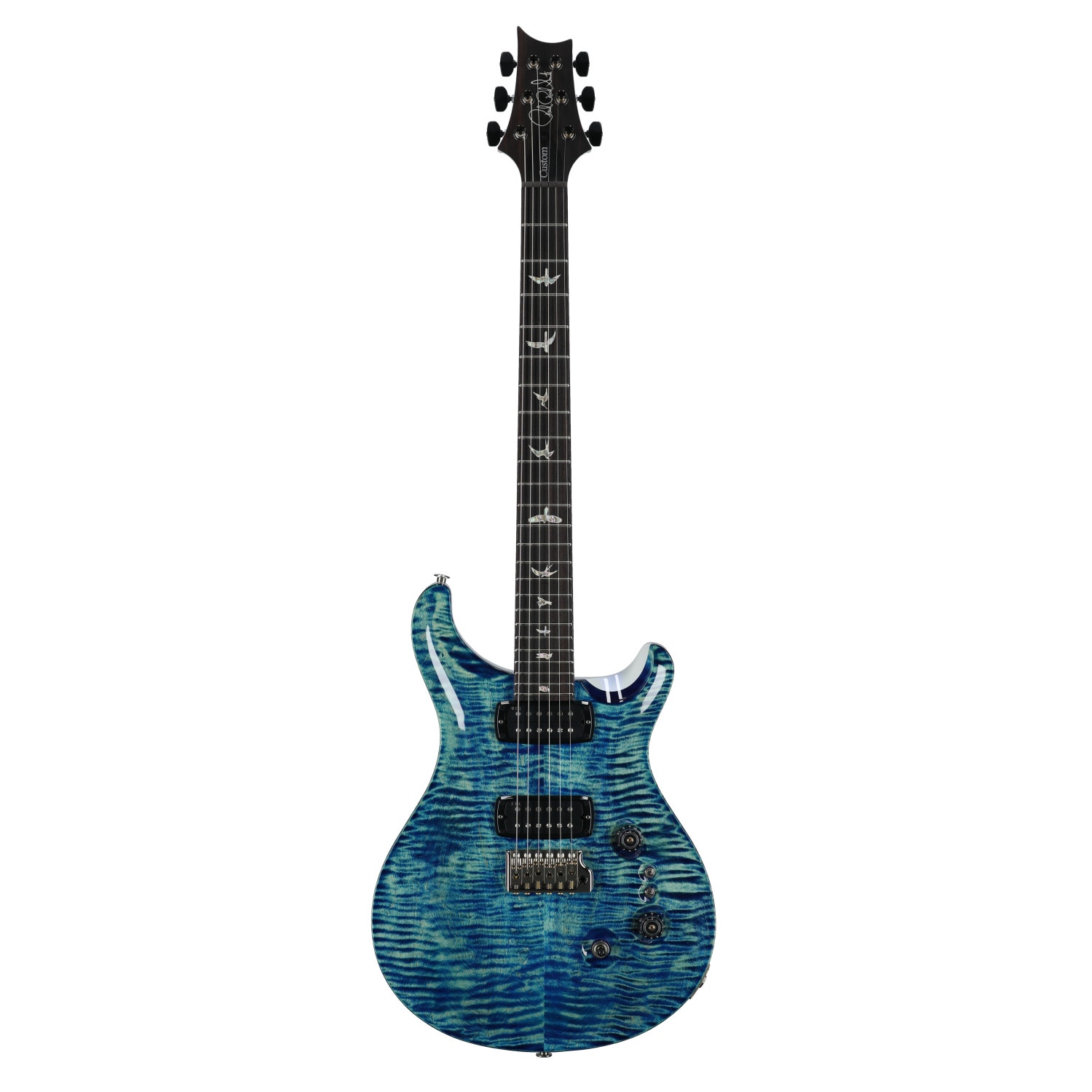 PRS Custom 24-08 River Blue Pearl with Case