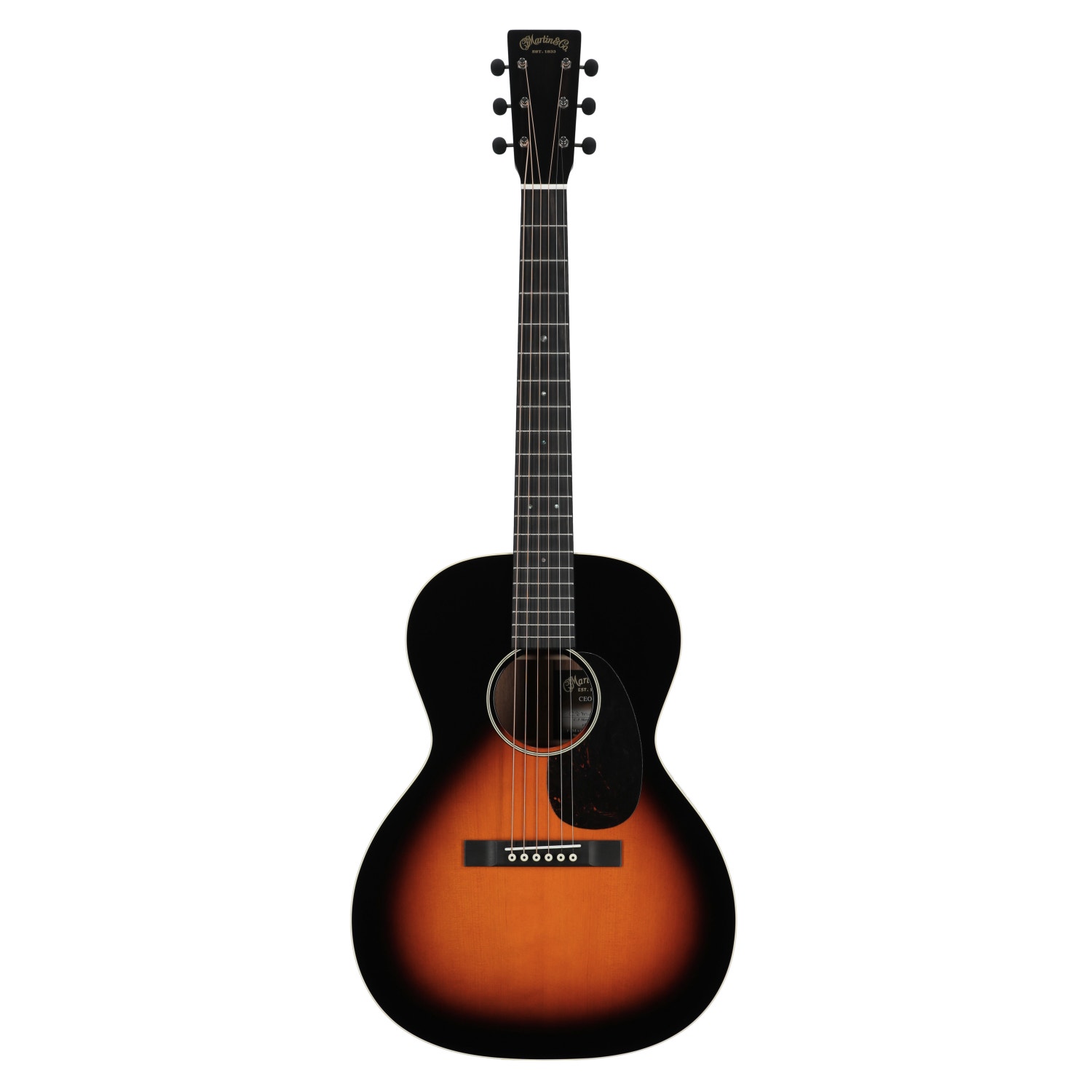Martin CEO7 Sloped Shoulder 00 14 Fret Acoustic Guitar with Case View 1