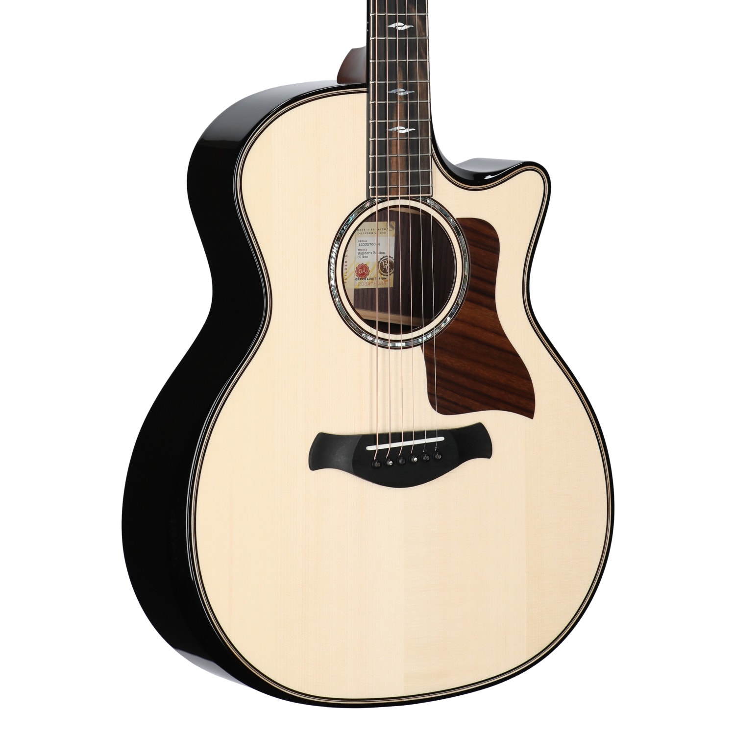 Taylor Builders Edition 814ce 2026 Next Gen Acoustic Electric Guitar with Case Natural