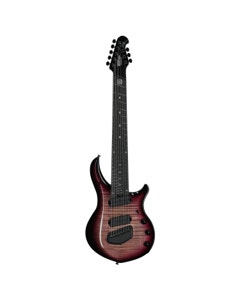 Ernie Ball Music Man Majesty 8 Premium Select 8-String Guitar with Mono Softshell Case Strawberry Moon