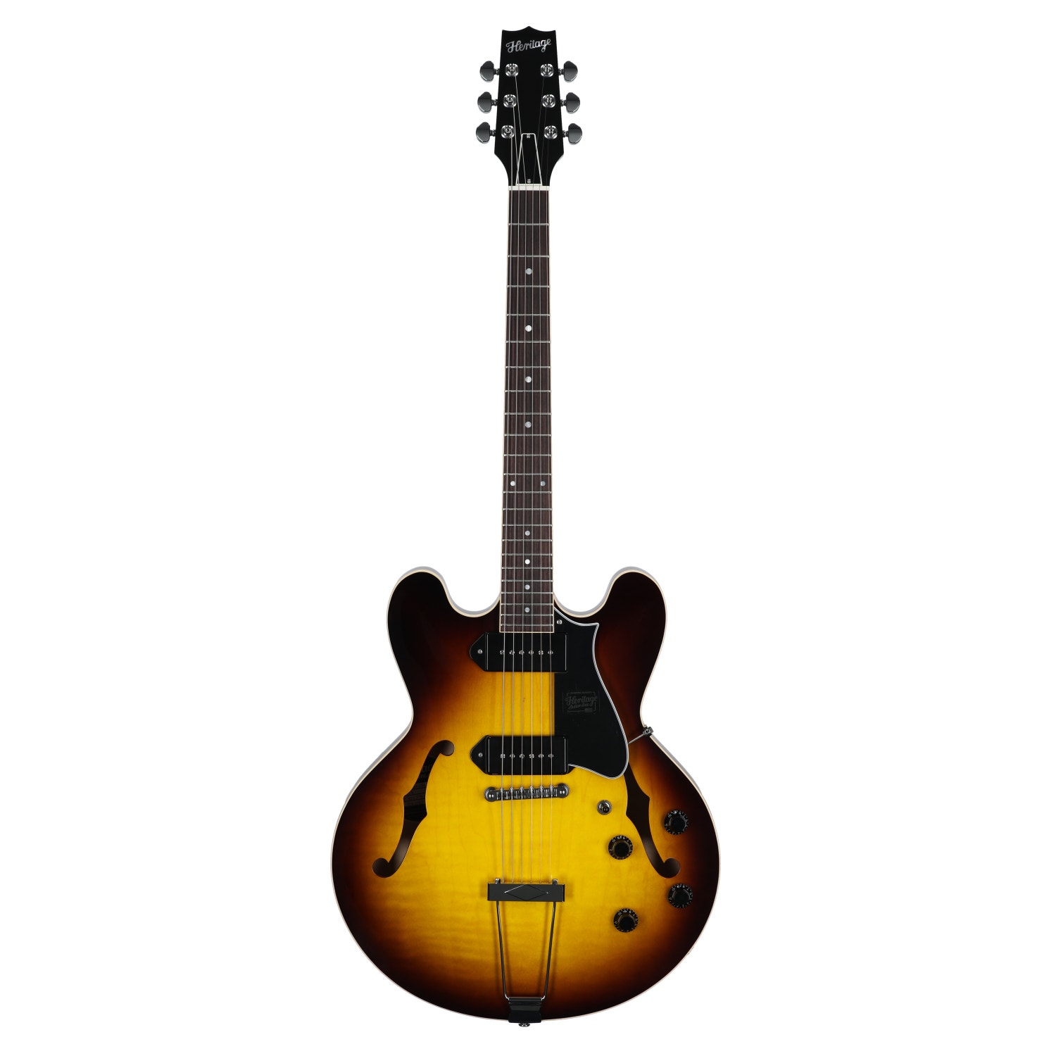 Heritage Standard II H-530 Electric Guitar with Case Original Sunburst View 1