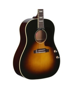 Gibson J-160E Original Acoustic Electric Guitar with Case Vintage Sunburst
