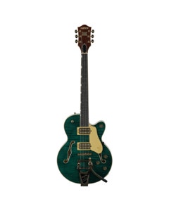 Gretsch Pro Broadkaster Jr LX Bigsby Semi Hollow Body Guitar with Case Tropic Aura