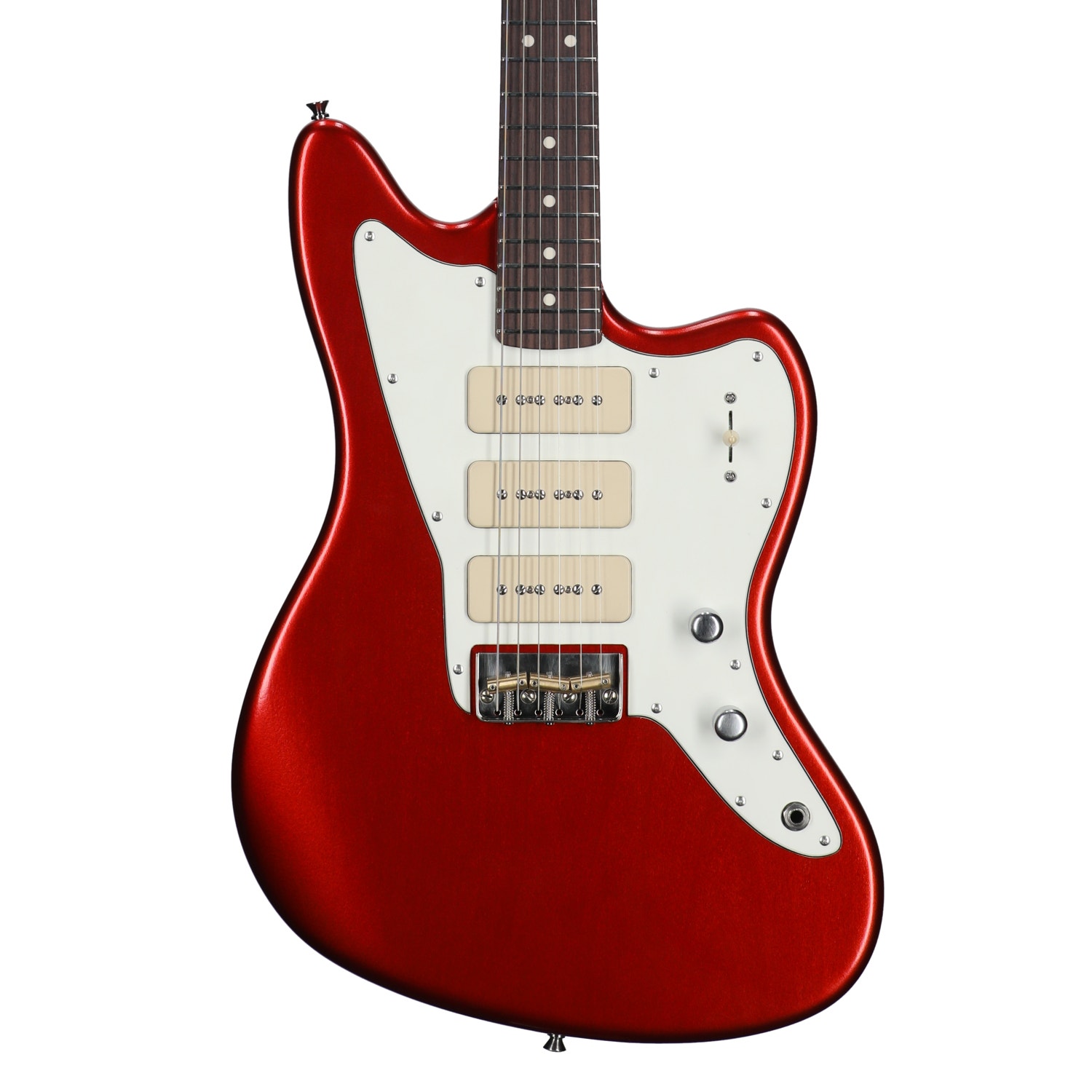 LsL Era Series Silverlake 3P90 Electric Guitar Candy Apple Red View 2