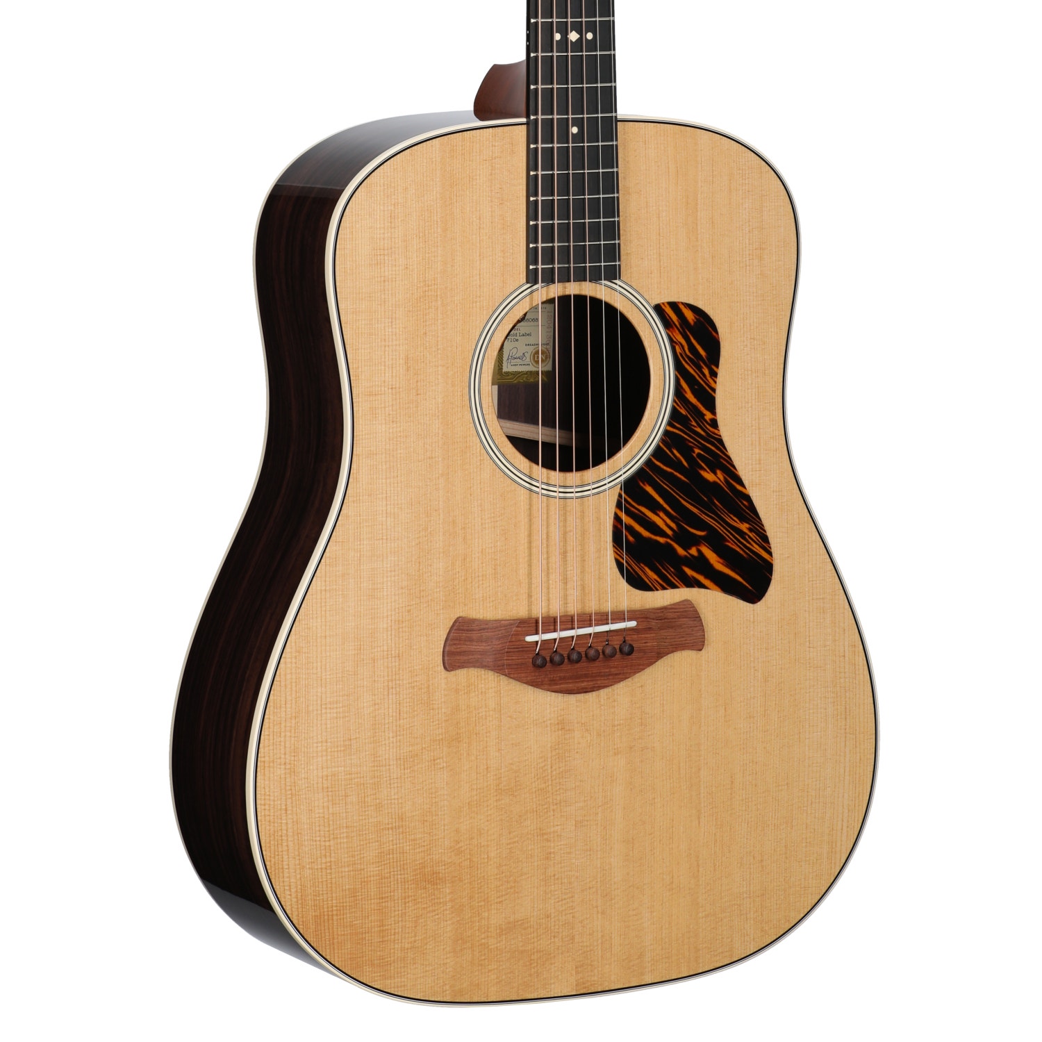 Taylor Gold Label 710e Dreadnought Acoustic Electric Guitar with Case Natural