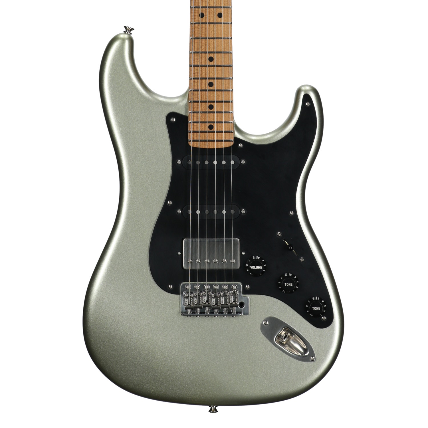 LsL Era Series Saticoy HSS Electric Guitar Monaco Silver View 2