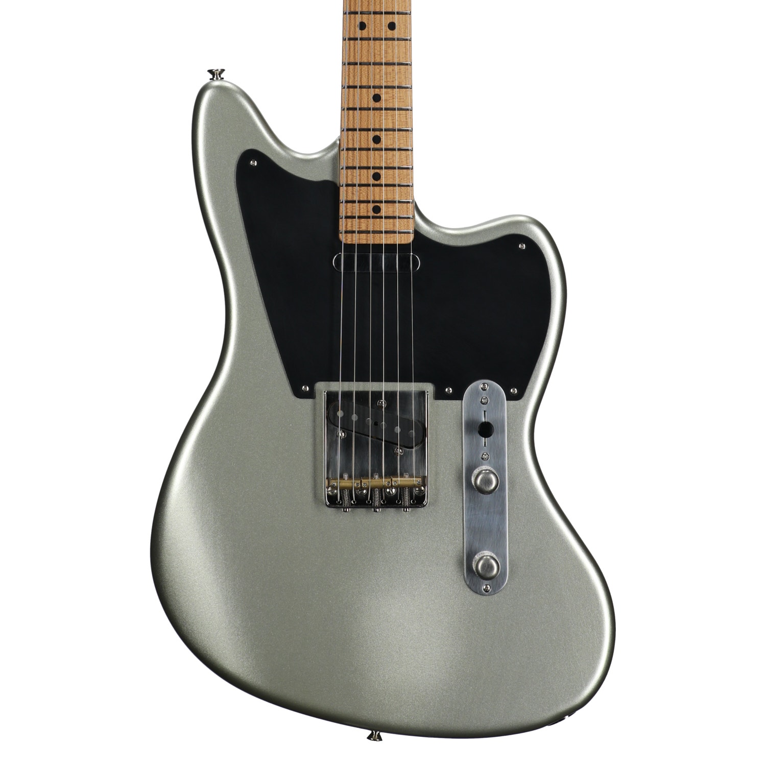 LsL Era Series Silverlake SS Electric Guitar Monaco Silver View 2