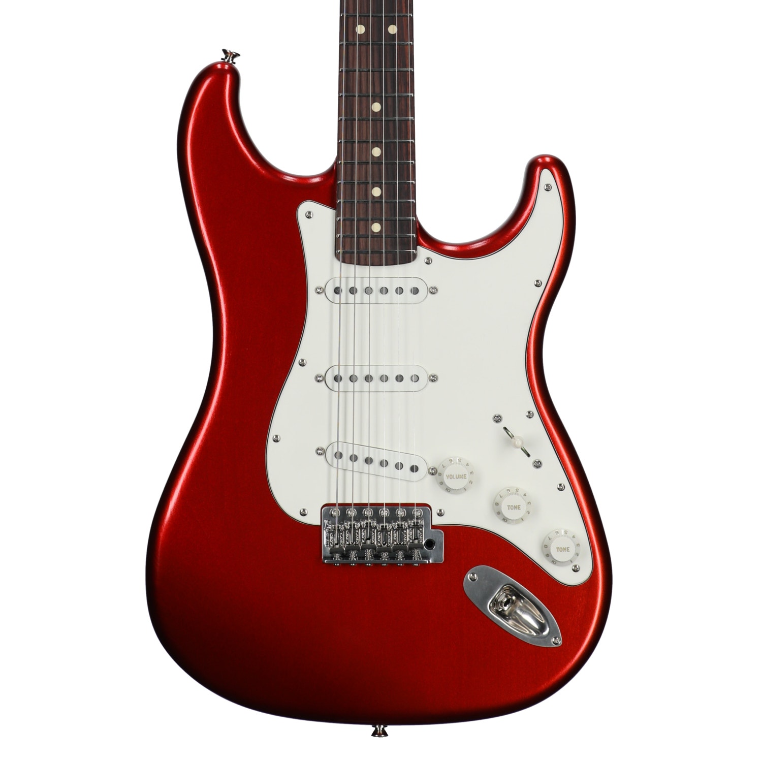 LsL Era Series Saticoy SSS Electric Guitar Candy Apple Red View 2