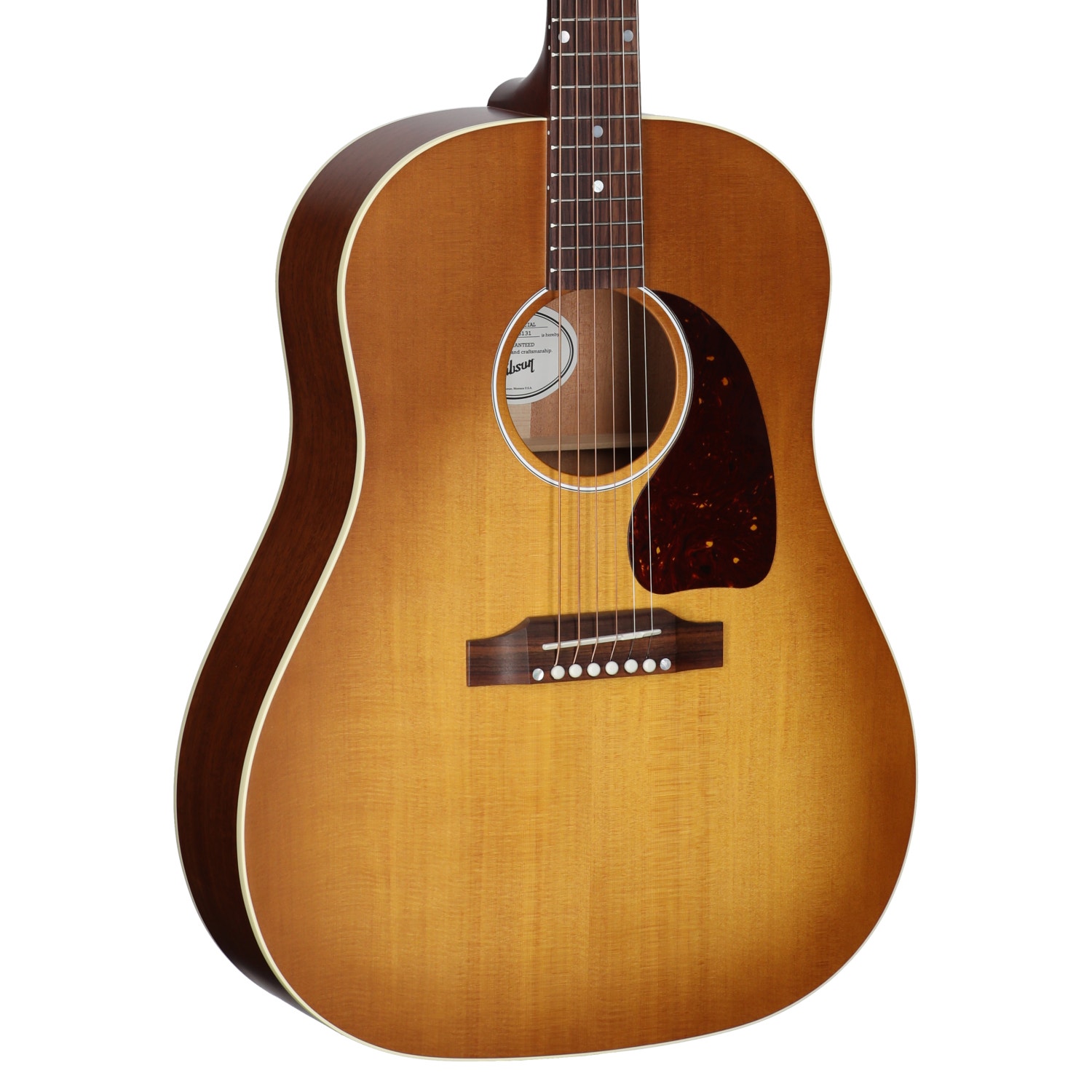 Gibson J-45 Special Satin Acoustic Electric Guitar with Bag Honey Burst