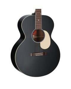 Gibson J-185 Century 12-Fret Acoustic Guitar with Case Ebony View 5