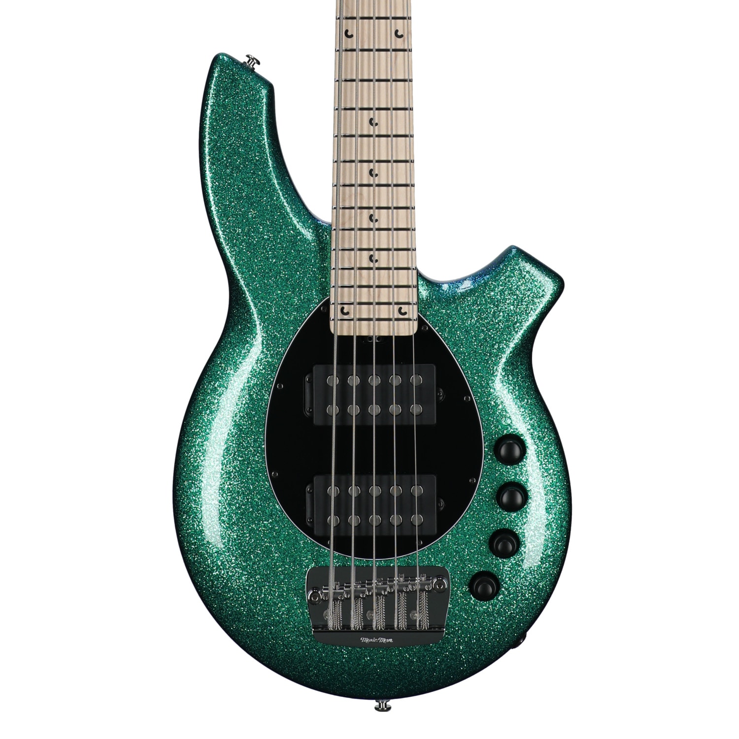 Music Man Bongo 5 HH Bass Guitar Mystique View 2