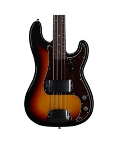 Fender James Jamerson 1962 Precision Bass Guitar 3-Tone Sunburst with Case View 2