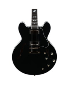 Gibson ES Supreme Semi-Hollow Body Guitar with Case Ebony View 2