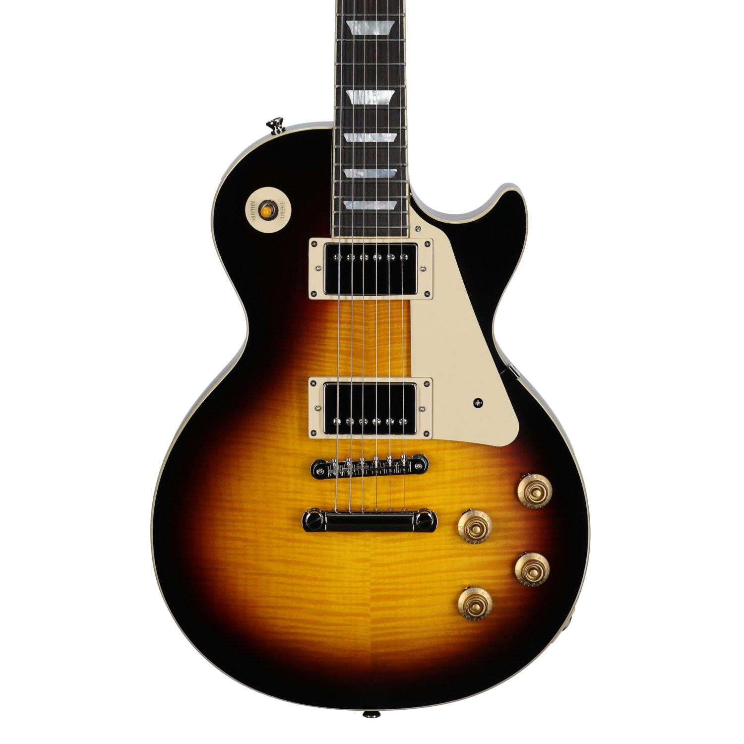 Epiphone Inspired by Gibson Custom 1959 Les Paul Standard Reissue Guitar with Case Dark Burst