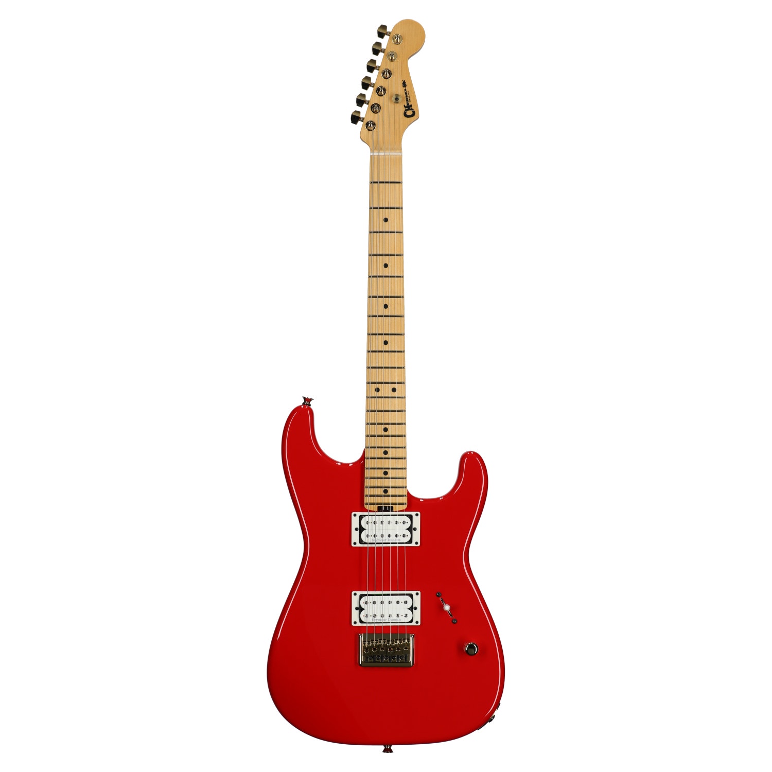 Charvel American Neo-Classic Series San Dimas Style 1 HH HT Guitar with Bag Ferrari Red