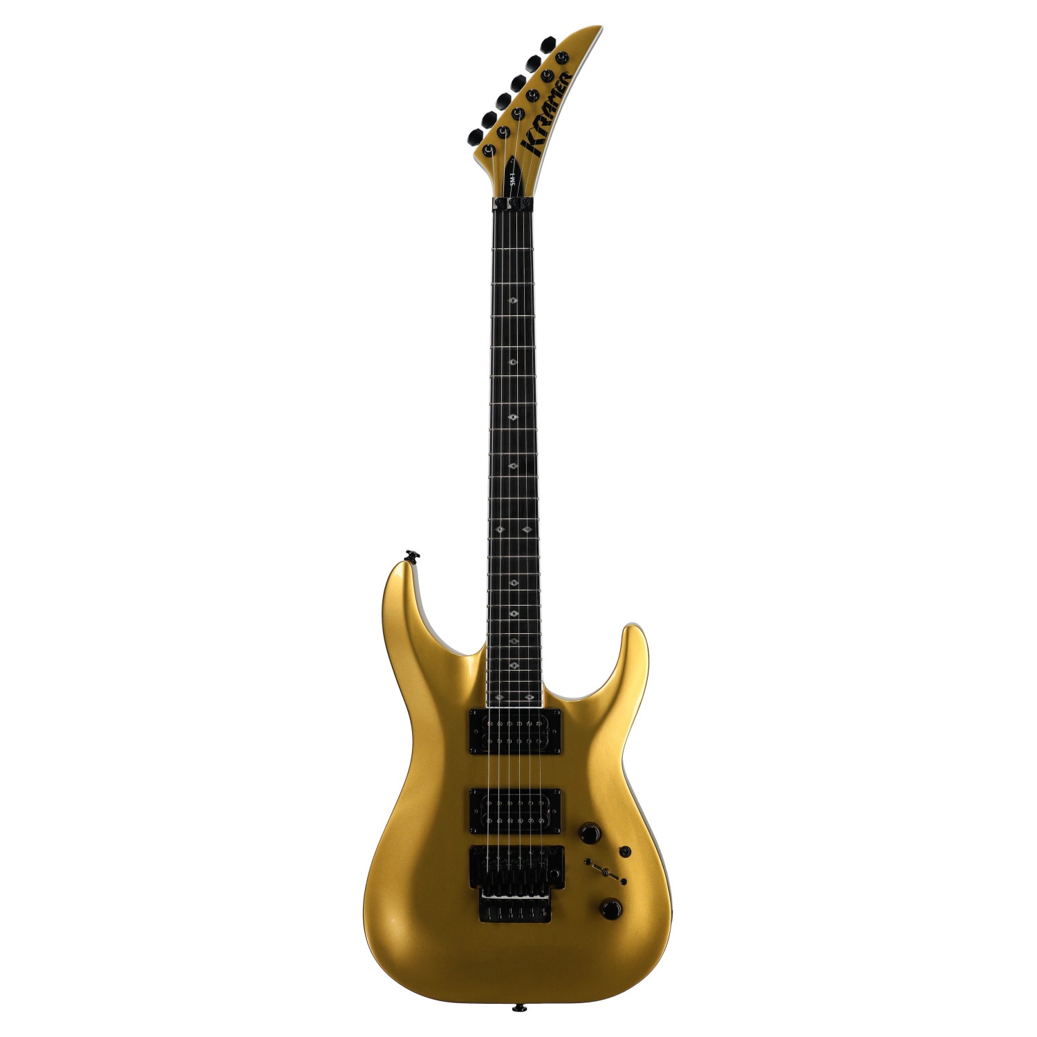 Kramer 50th Anniversary SM-1 HH Guitar Anniversary Gold with Bag