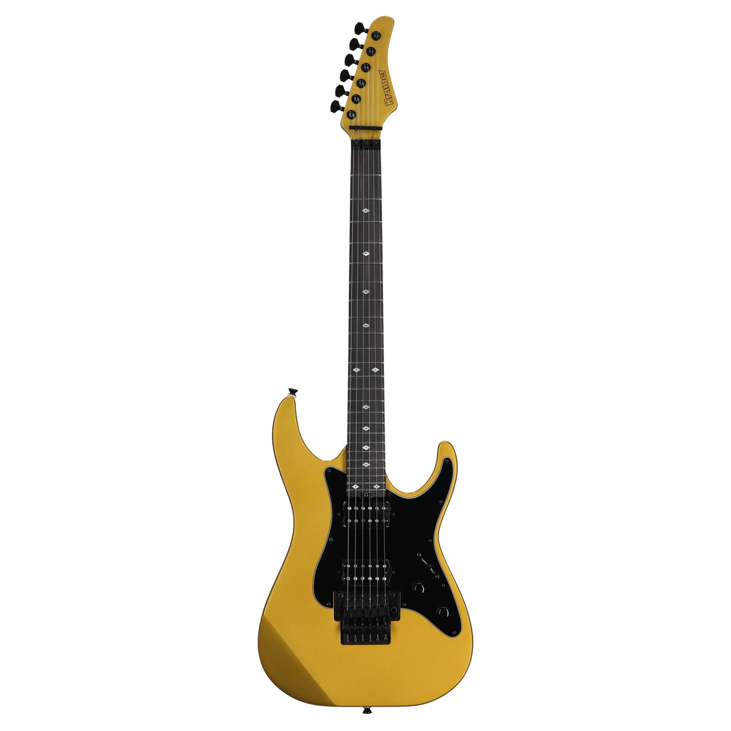 Kramer 50th Anniversary Volante HHFR Guitar Anniversary Gold with Bag