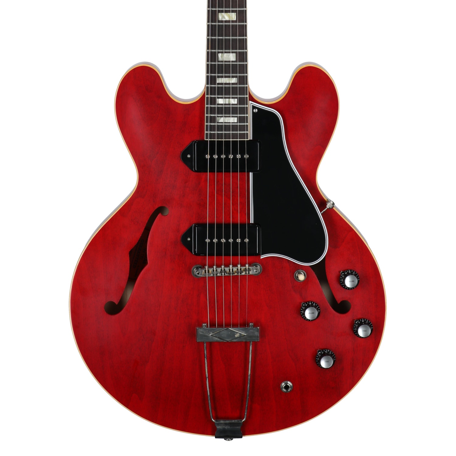 Gibson Custom Shop 1962 ES-330 Reissue Semi Hollowbody Guitar with Case 60s Cherry View 2