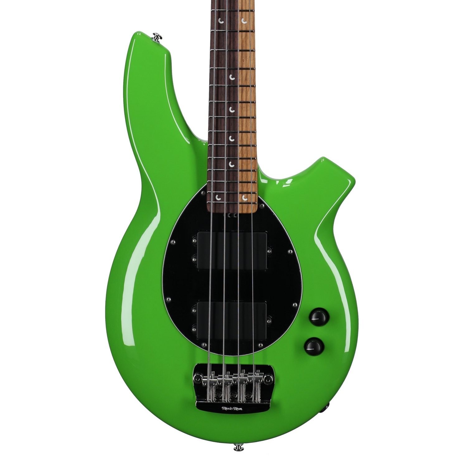 Ernie Ball Music Man John Myung Artist Series Bongo 4 HH Bass Guitar JM Green