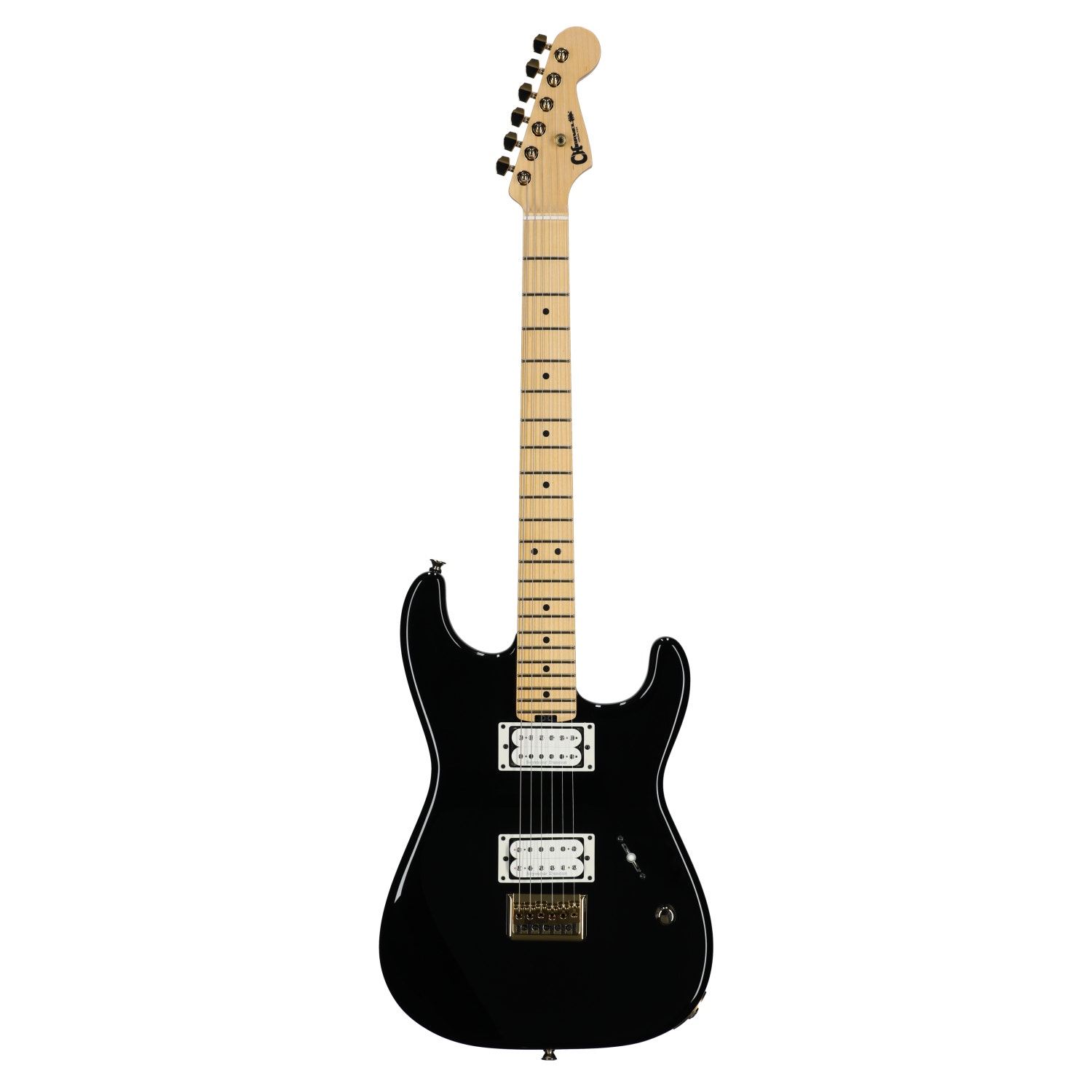 Charvel American Neo-Classic Series San Dimas Style 1 HH HT Guitar with Bag Gloss Black