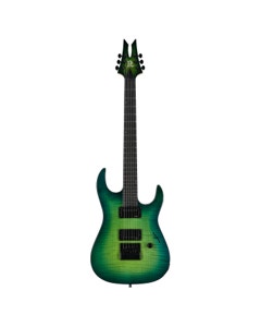 B.C. Rich Andy James Assassin 6 Guitar Trans Green