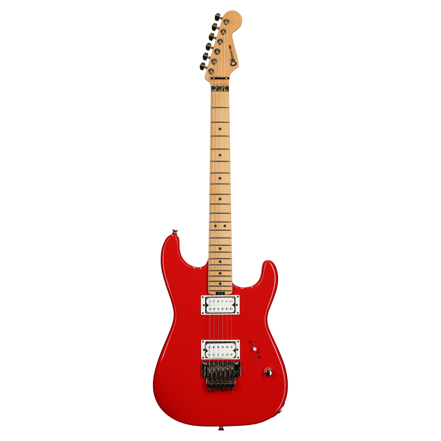 Charvel American Neo-Classic San Dimas Style 1 Floyd Rose Guitar Ferrari Red with Case