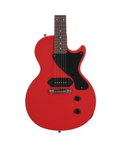 Epiphone Billie Joe Armstrong Les Paul Jr Guitar with Case Radiant Red View 2