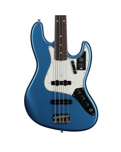 Fender American Vintage II 1966 Jazz Bass Rosewood Lake Placid Blue with Case