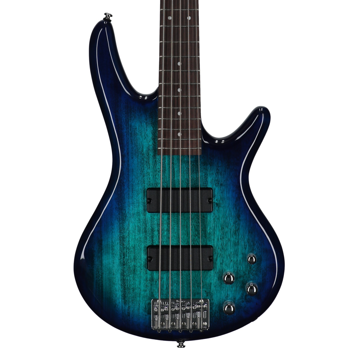 Ibanez Gio GSR205 5-String Bass Guitar Blue Moon Burst