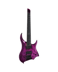 Legator Revenant 7-String Multi-Scale Electric Guitar Purple Rain