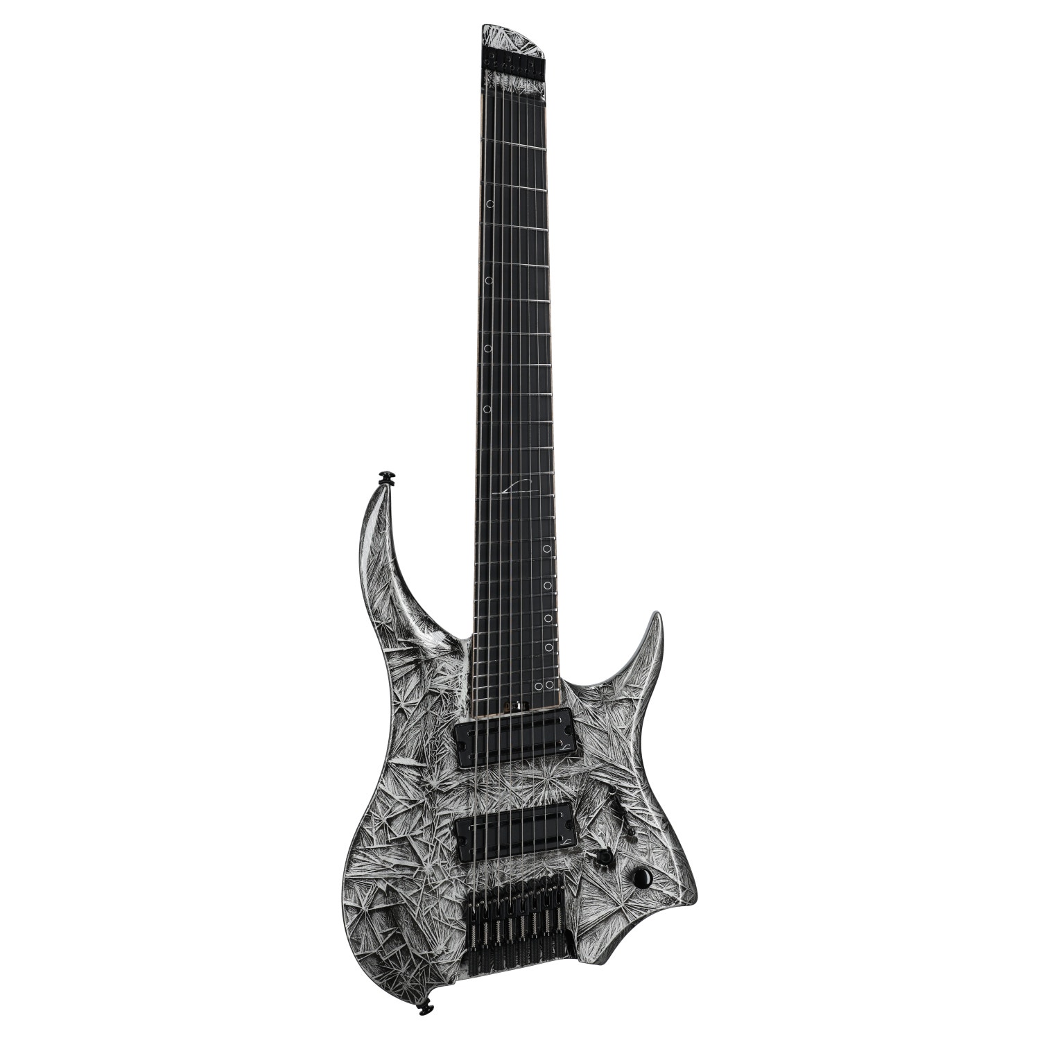 Legator Revenant 8-String Multi-Scale Electric Guitar Black Ice