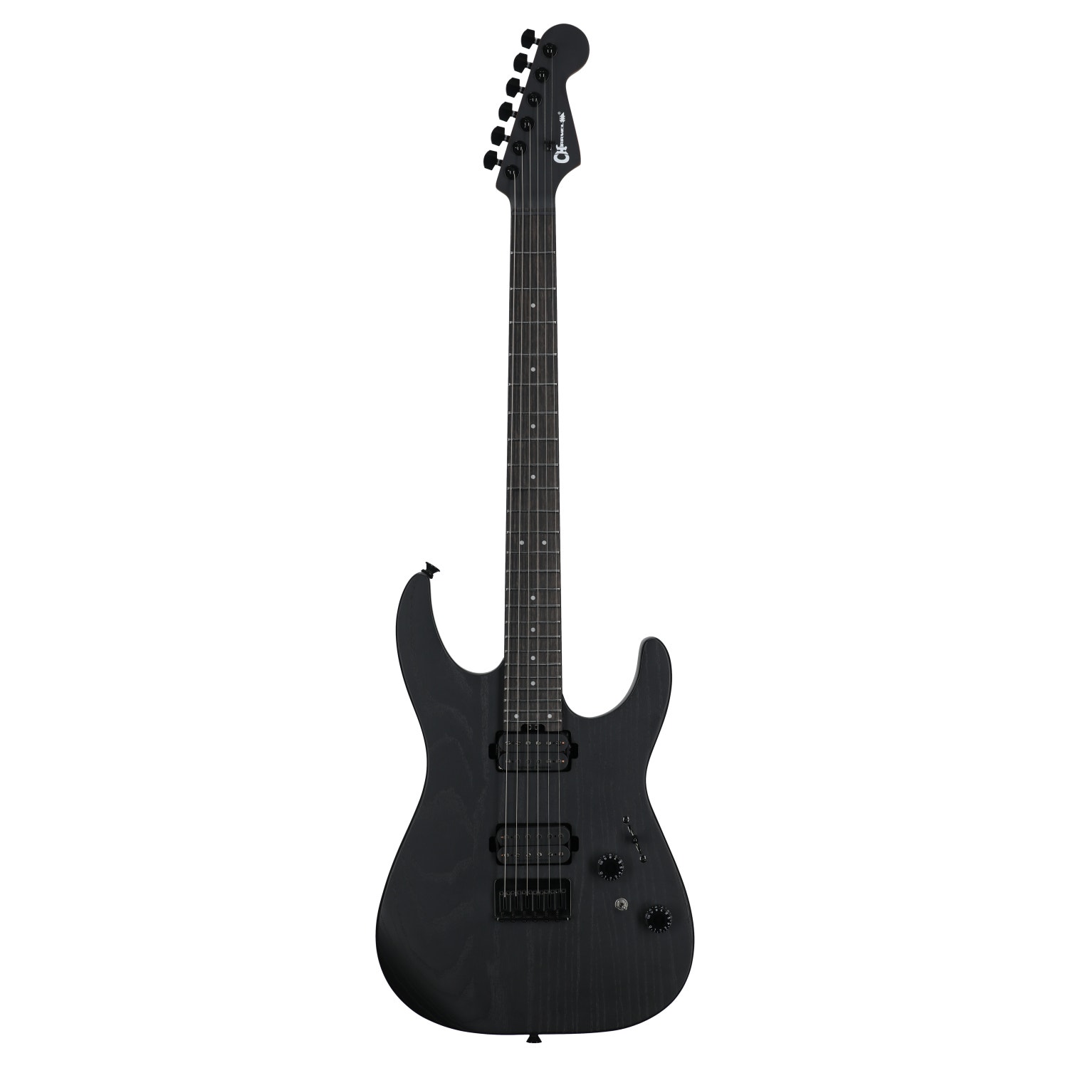Charvel PM Plus DK24 HH HT EB Black Ash View 1