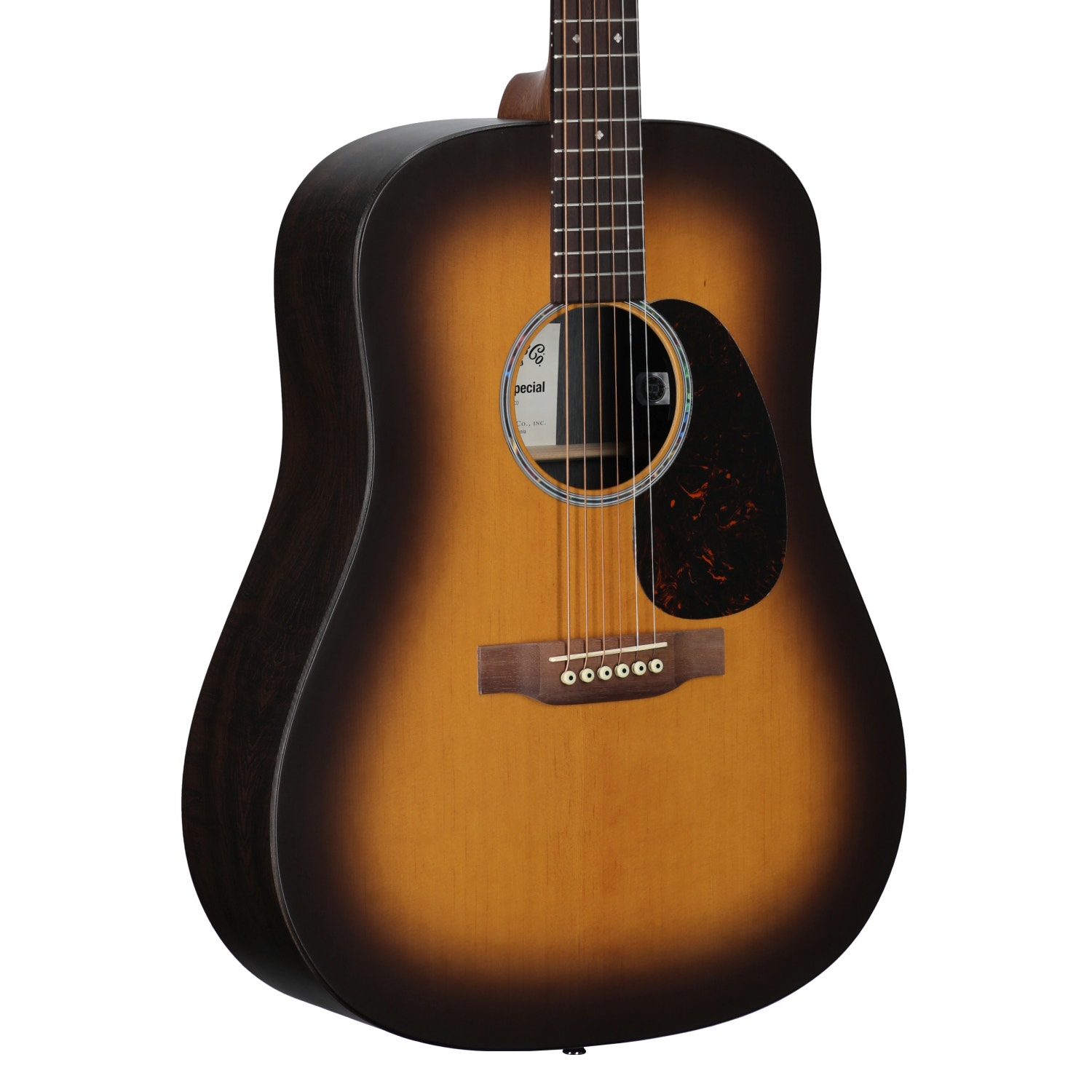 Martin D-X2E Brazilian Burst Special A/E with Bag View 8