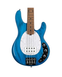 Music Man Short Scale StingRay Bass Trans Blue View 2