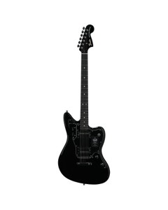Fender Limited Edition Player Fusion Jaguar Baritone Black with Gig Bag
