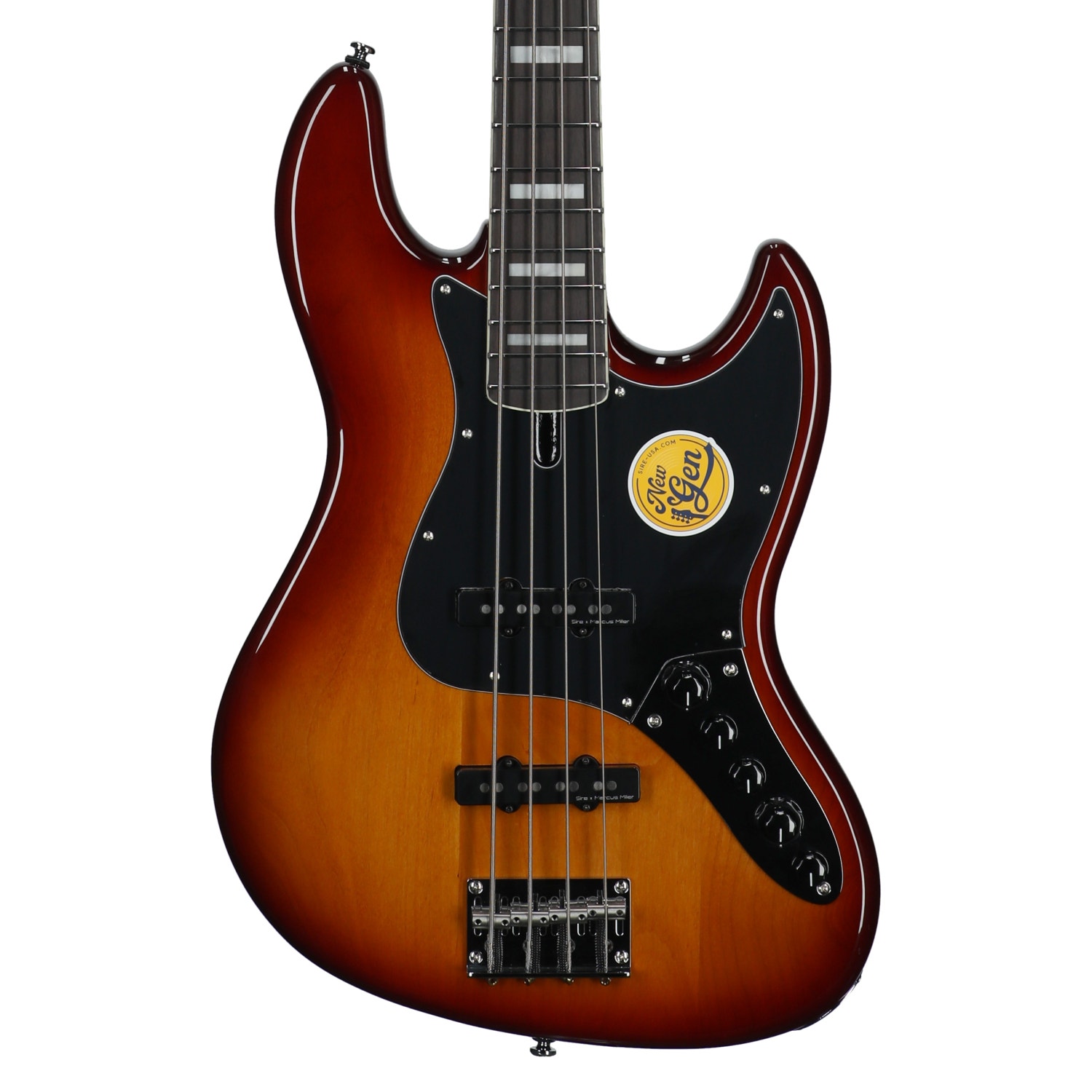 Sire Marcus Miller V7 New Gen 4-String Bass Guitar Tobacco Sunburst